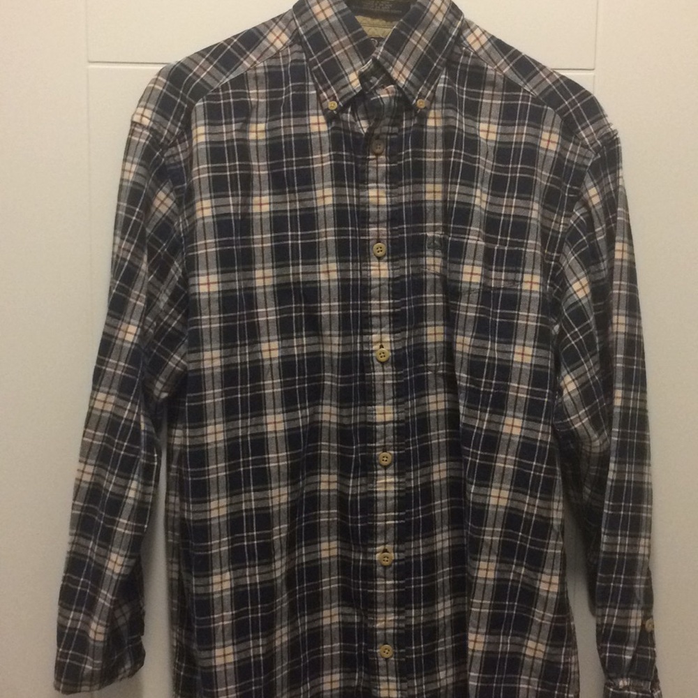 VTG Tommy Hilfiger long sleeve plaid shirt S